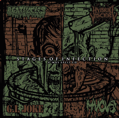 Mucus (BEL) : Stages Of Infection - 4-Way Split CD